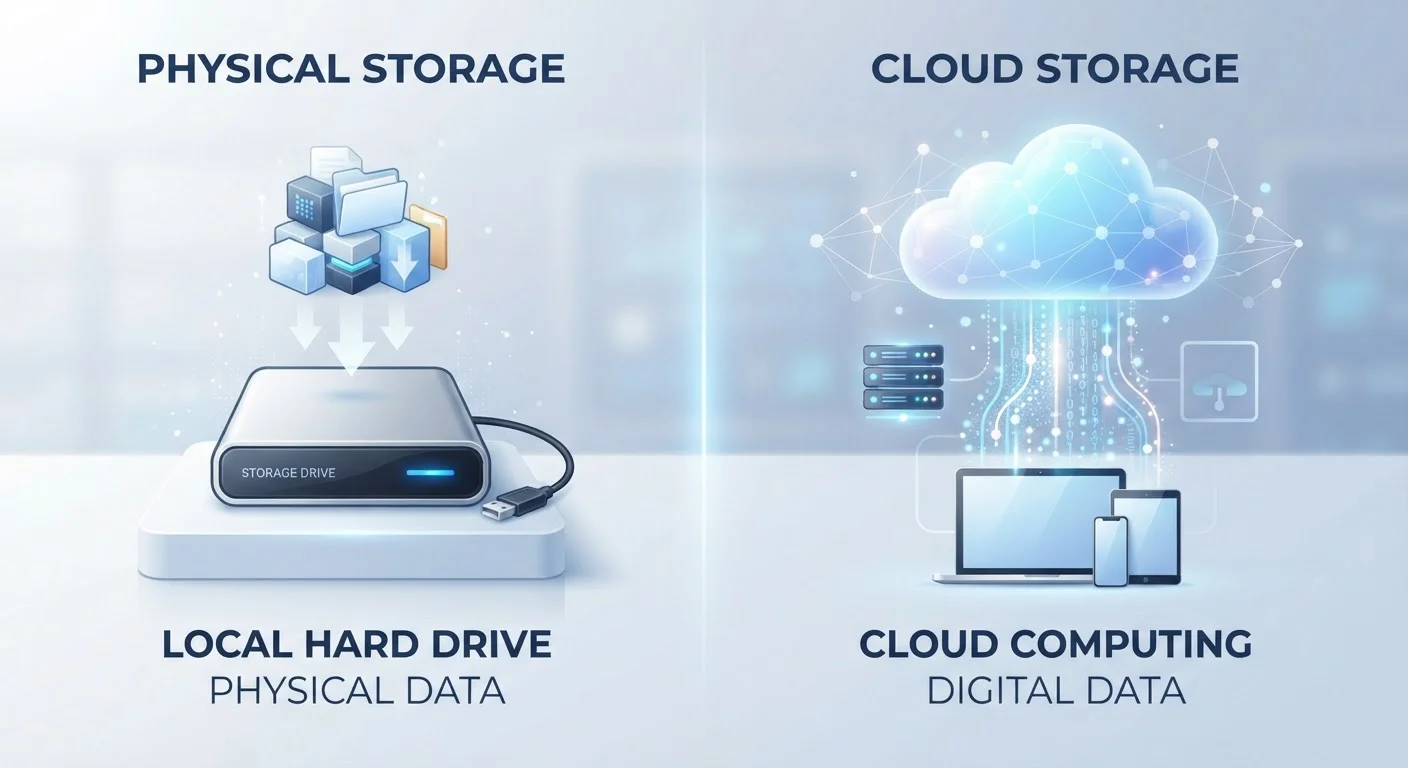 Cloud Storage vs. Local Storage: Where Your Files Actually Live