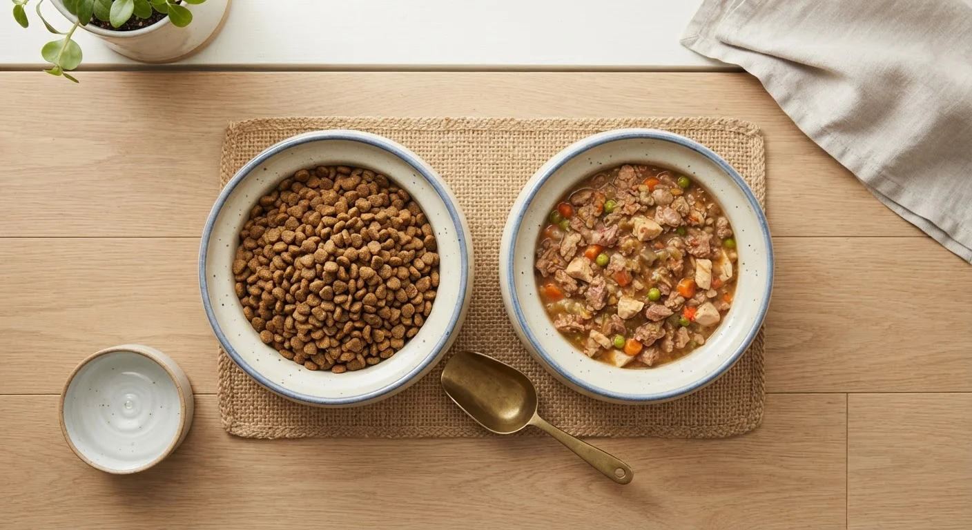 Dry Food vs. Wet Food: A Nutritional Comparison for Cat and Dog Owners