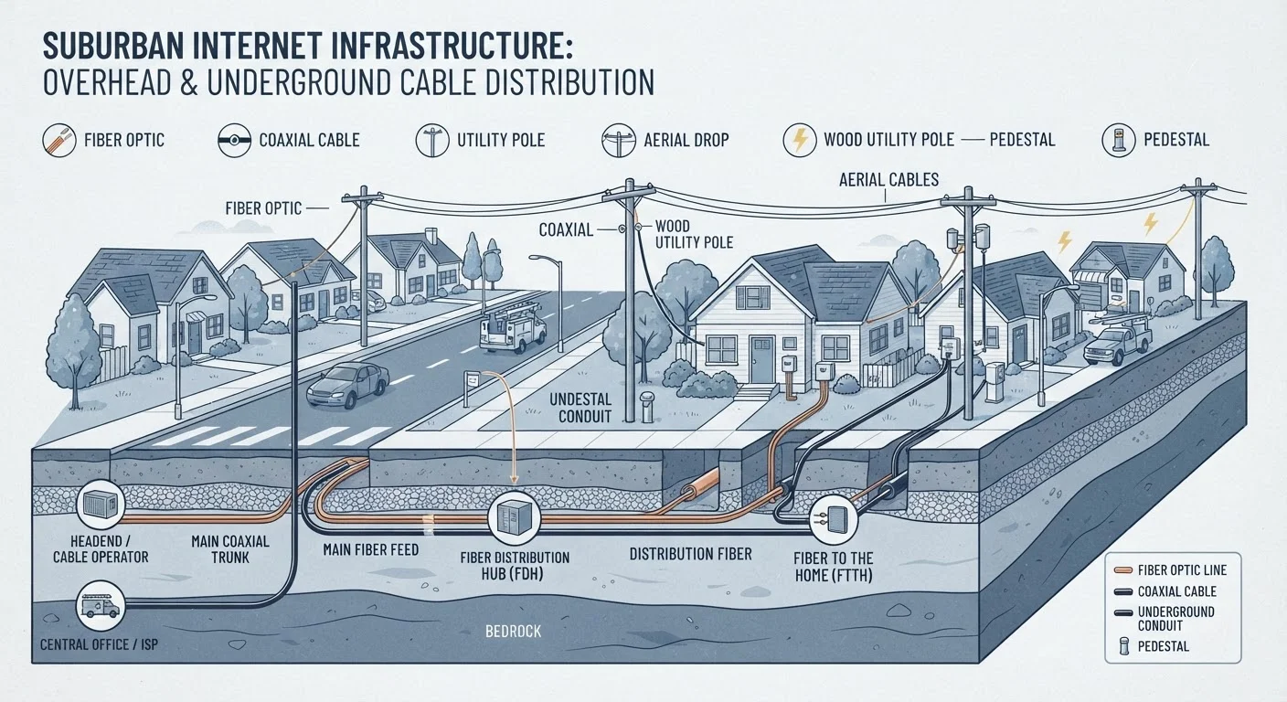 Internet Connection Types at Home: Cable, Fiber, DSL, and Satellite