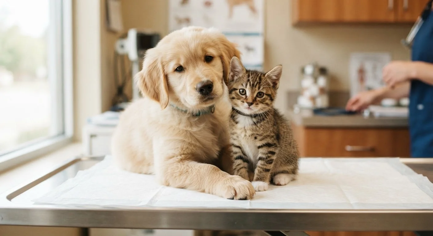 Keeping a New Puppy or Kitten Healthy in the First Year