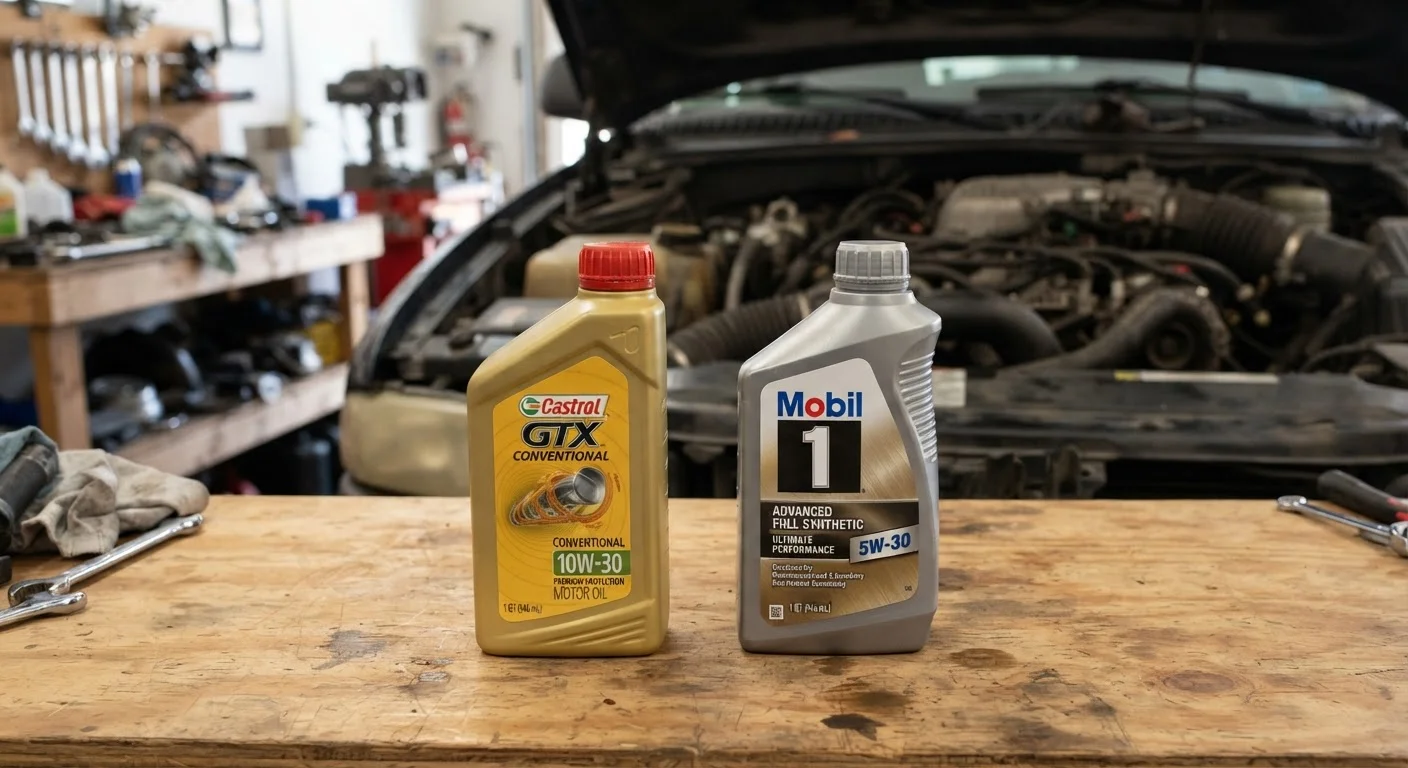 Synthetic vs. Conventional Motor Oil: What Changes at the Oil Change
