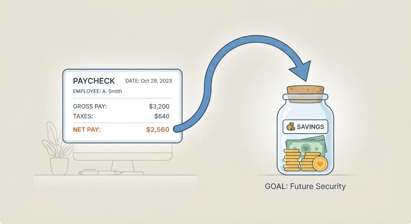 The Pay-Yourself-First Principle: How Automatic Saving Actually Works
