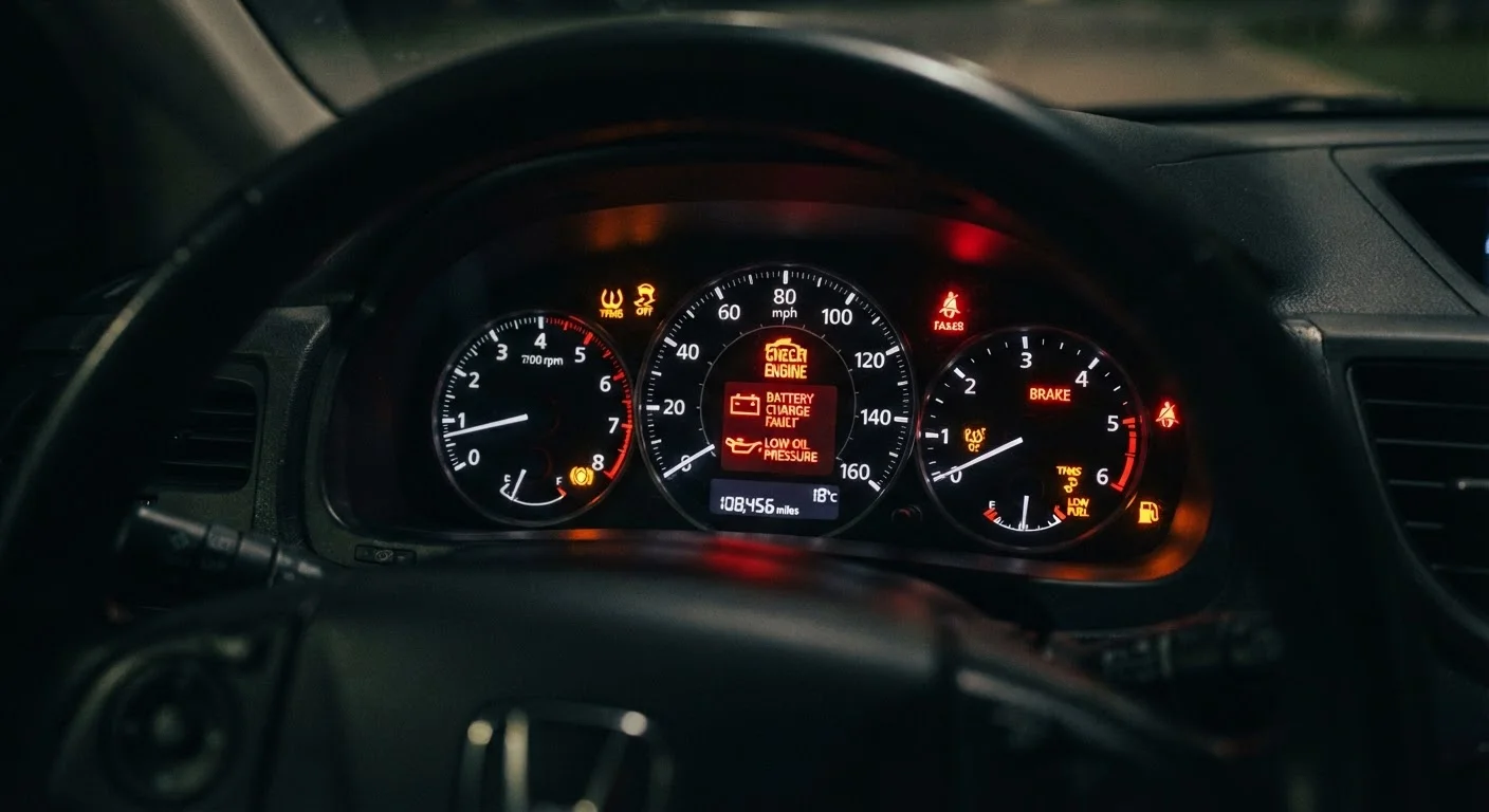Warning Lights on Your Dashboard: A Plain-English Reference
