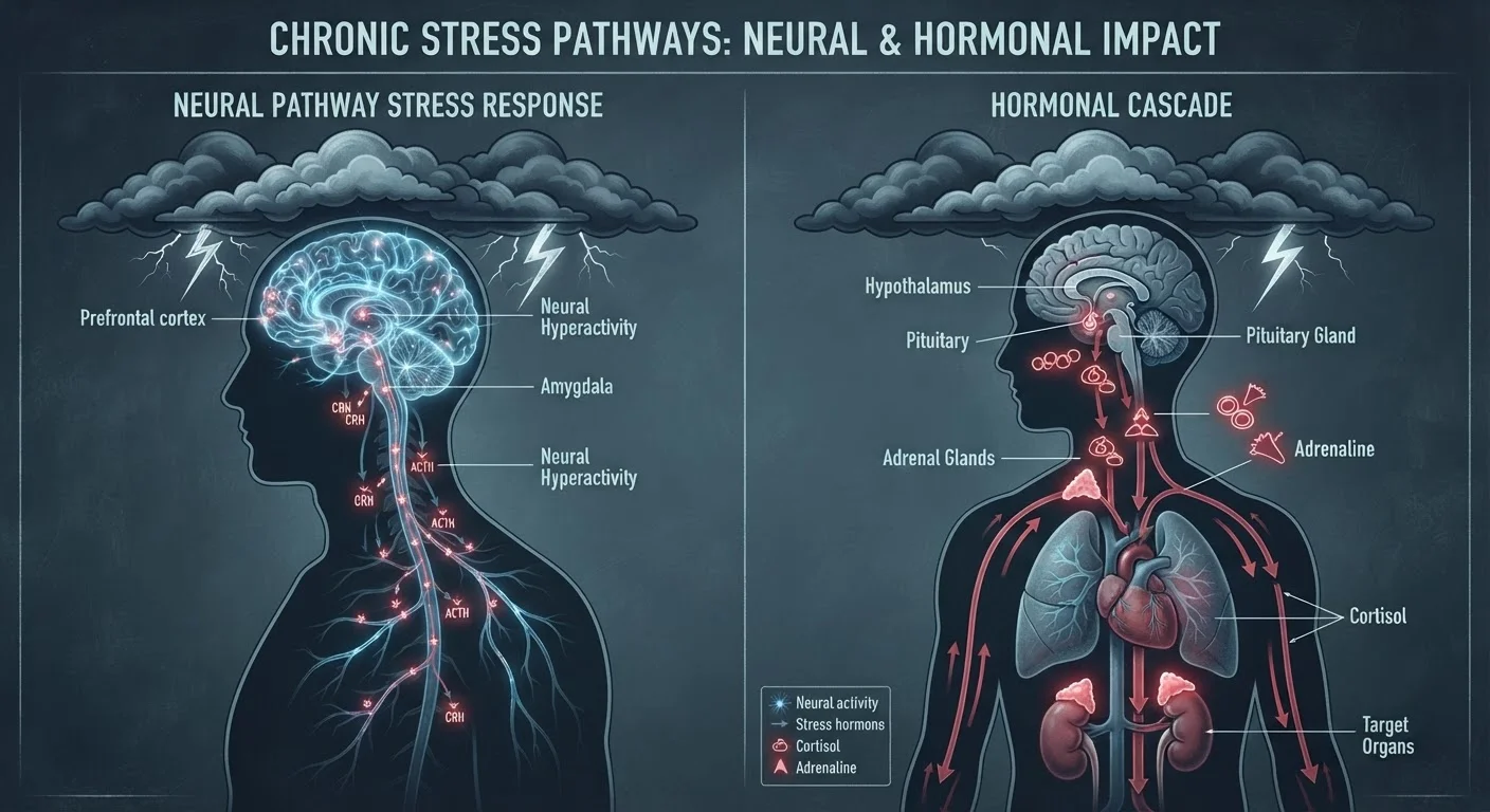What Chronic Stress Actually Does to Your Body and Brain