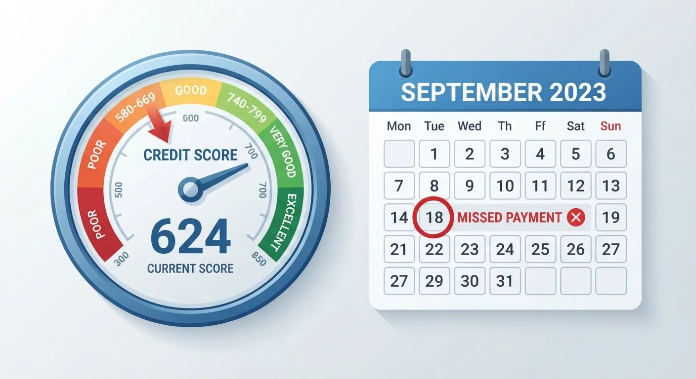 What Happens to Your Credit Score When You Miss a Payment