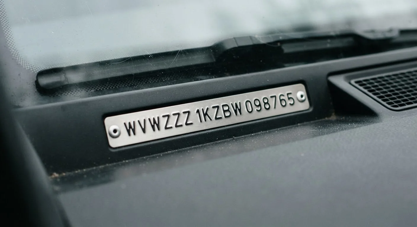 What Your Car's VIN Actually Tells You