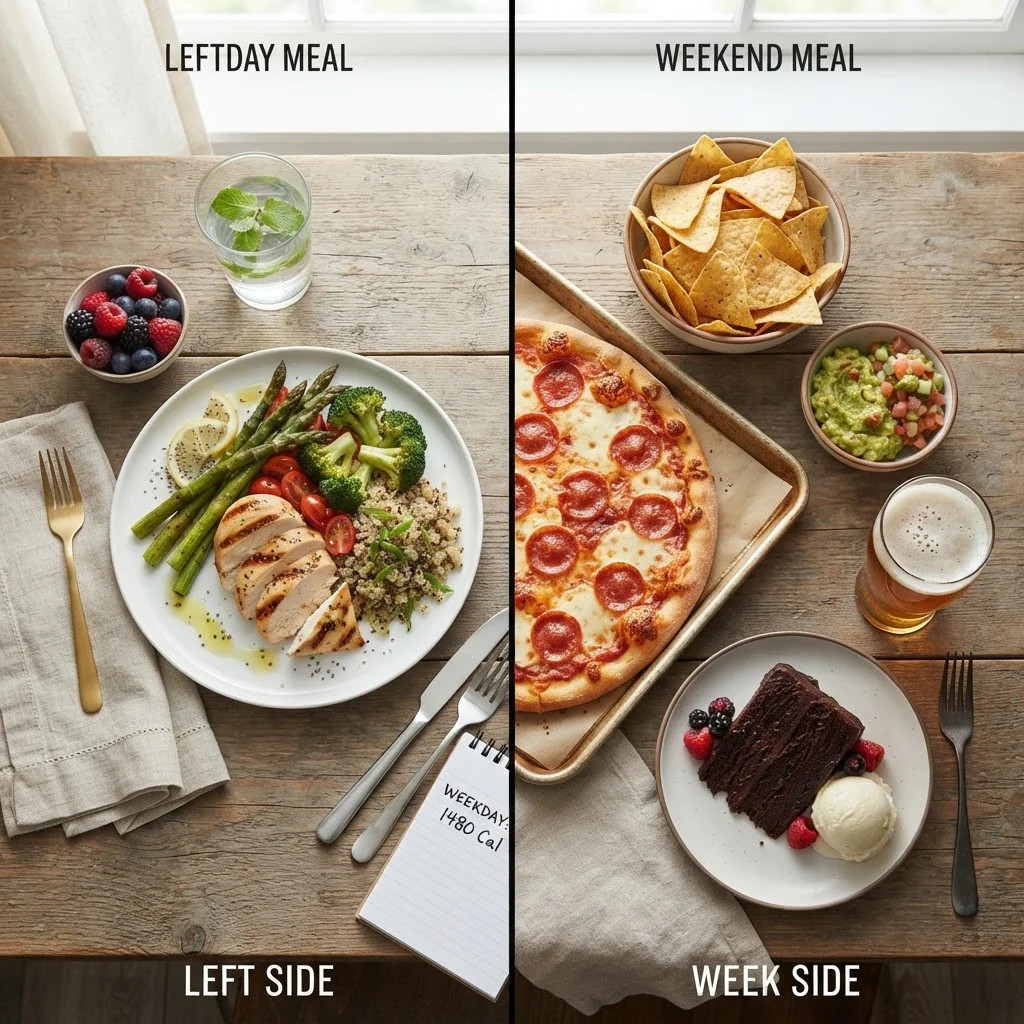Why Weekend Eating Patterns Often Undermine Weekday Effort